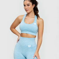 Move Seamless Sports Bra | Blue Marl