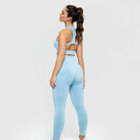 Move Seamless Sports Bra | Blue Marl