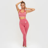 Move Seamless Sports Bra | Red Marl