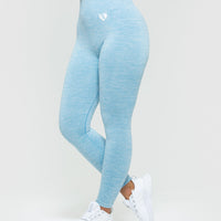 Move Seamless Leggings | Blue Marl