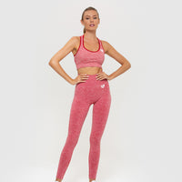 Move Seamless Leggings | Red Marl