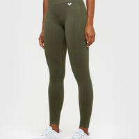 Power Seamless Leggings | Khaki