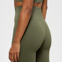 Power Seamless Leggings | Khaki