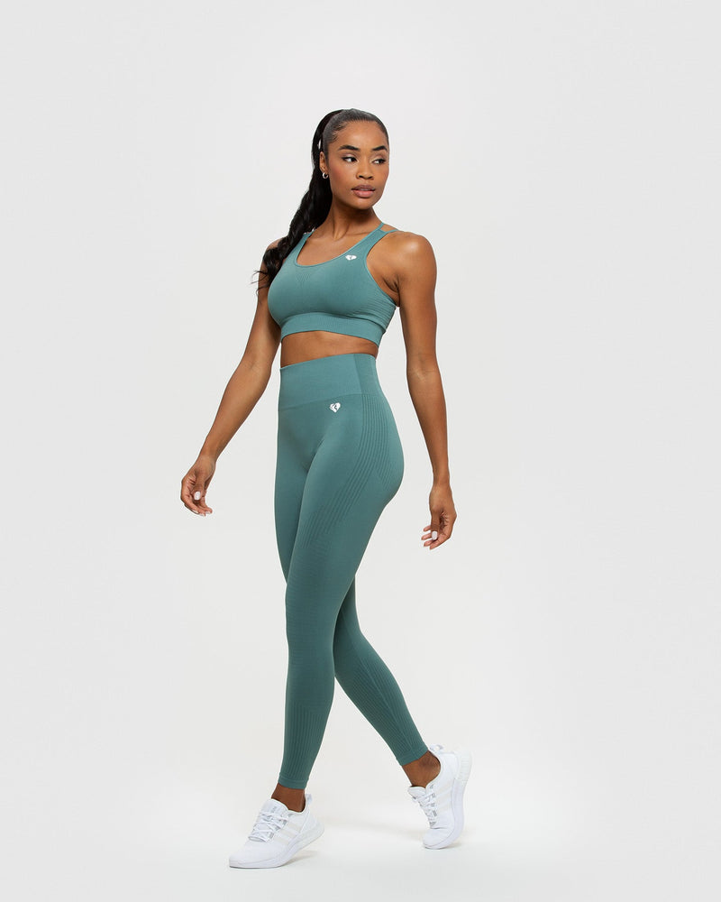 Power Seamless Leggings | Sea Pine