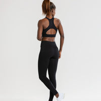 Renew Seamless Sports Bra | Black