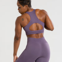 Renew Seamless Sports Bra | Frosted Lilac