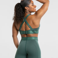 Hold Sports Bra | Jungle Green