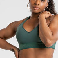 Hold Sports Bra | Jungle Green