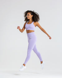 Power Seamless Sports Bra | Lilac