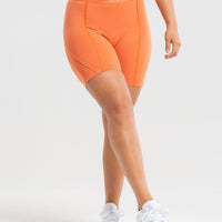 Hold Cycling Shorts | Burnt Orange