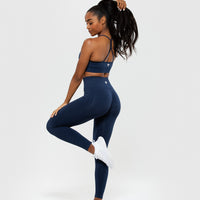 Define Scrunch Seamless Leggings | Sapphire Blue