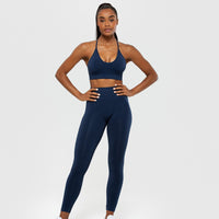 Define Scrunch Seamless Leggings | Sapphire Blue