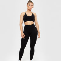 Define Seamless Racer Back Bra | Black