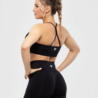 Define Seamless Racer Back Bra | Black