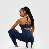 Define Seamless Racer Back Bra | Sapphire Blue