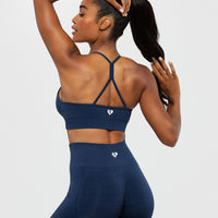 Define Seamless Racer Back Bra | Sapphire Blue