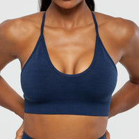 Define Seamless Racer Back Bra | Sapphire Blue