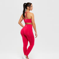 Define Seamless Racer Back Bra | Viva Magenta