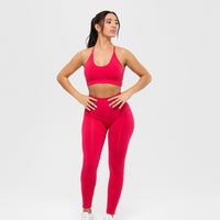 Define Seamless Racer Back Bra | Viva Magenta