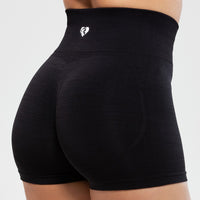 Define Scrunch Seamless Shorts | Black
