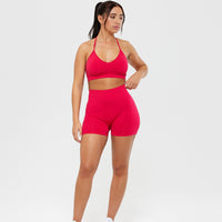 Define Scrunch Seamless Shorts | Viva Magenta
