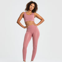 Essential Sports Bra | Dusty Pink
