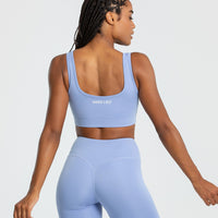 Essential Sports Bra | Powder Blue