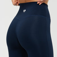 Essential Flared Leggings | Sapphire Blue