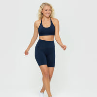 Essential Cycling Shorts with Pockets | Sapphire Blue
