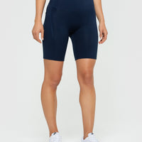 Essential Cycling Shorts with Pockets | Sapphire Blue