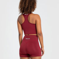 Essential Crop Tank Top | Bloodstone