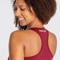 Essential Crop Tank Top | Bloodstone