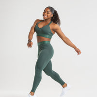 Hold Leggings | Jungle Green
