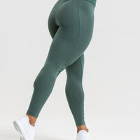 Hold Leggings | Jungle Green