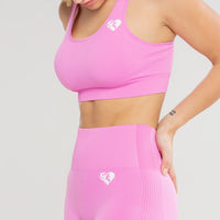Power Seamless Leggings | Phlox Pink