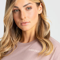 Comfort Oversized Long Sleeve T-Shirt | Taupe