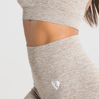 Move Seamless Leggings | Brown Grey Marl