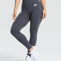 Move Seamless Leggings | Stone Grey Solid
