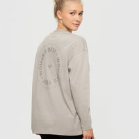 Comfort Oversized Long Sleeve T-Shirt | Buff