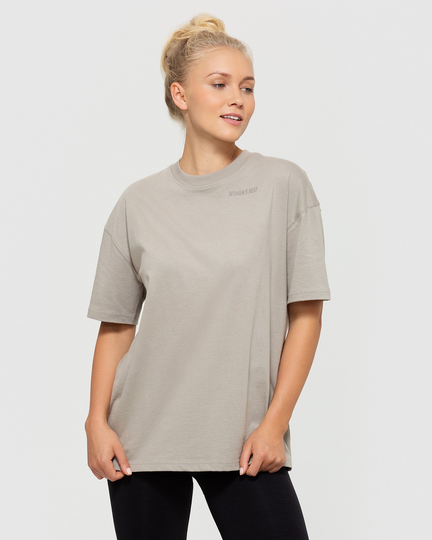 Comfort Oversized Short Sleeve T-Shirt | Buff
