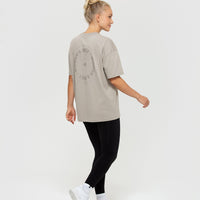 Comfort Oversized Short Sleeve T-Shirt | Buff