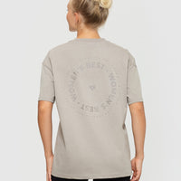 Comfort Oversized Short Sleeve T-Shirt | Buff