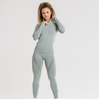 Renew Seamless Long Sleeve Top | Mud Green