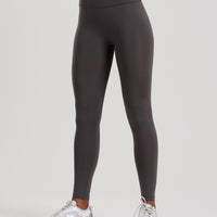 Essential High Waist Leggings | Graphite