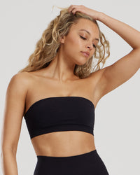 Define 2.0 Seamless Bandeau Bra | Black