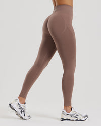 Define 2.0 Seamless Scrunch Leggings | Mocha