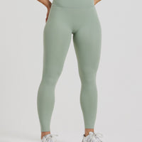 Essential High Waist Leggings | Pistachio