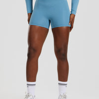 Essential High Waist Shorts | Basalt