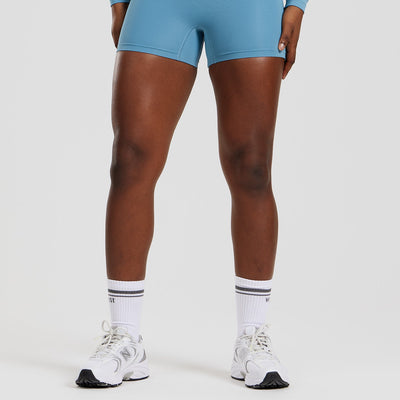 Essential High Waist Shorts | Basalt