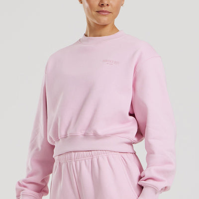 Comfort Cropped Crew Neck | Quartz